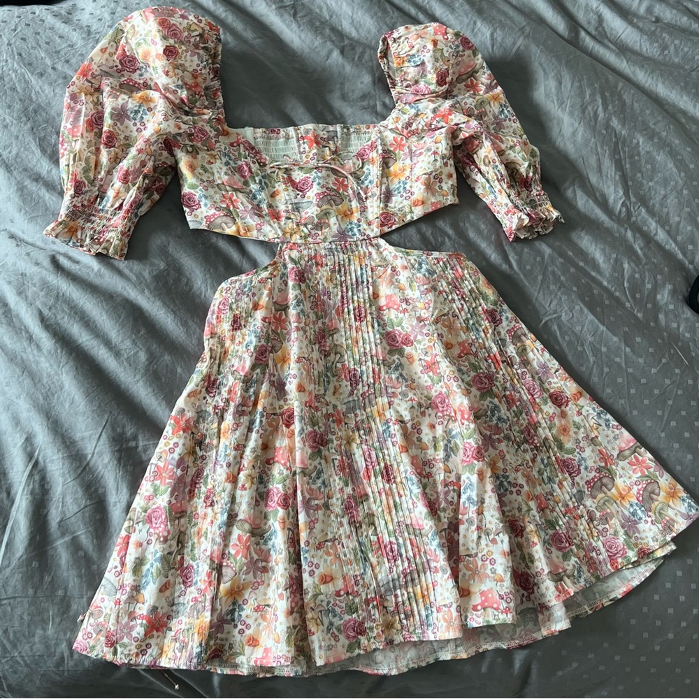 For Love and Lemons Arya Mini Dress BRAND NEW WITH TAGS